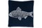 Подушка декоративная MOROSHKA Maritime 30х30см двухсторонняя, съемный чехол xx009-79 - фото 128290