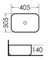 Раковина GROSSMAN прямоугольная 50.5*40.5 GR-3020 - фото 139728