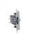 Розетка BRITE TV оконечная, алюминий BR-A10-O-K47 - фото 145080