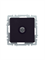 Розетка BRITE TV оконечная, черная BR-A10-O-K02 - фото 145089