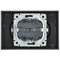 Розетка BRITE двойная с з/к, без з/ш 16А в сборе, черный BR-R21-16-K02-F - фото 145113