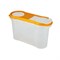 Банка овал. для сыпучих продуктов 1,3л 644 - фото 41628