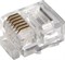 Джек REXANT телефонный 6P-6C 05-1013 - фото 45416