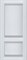 Полотно ЛЕСКОМ дверное Экшпон Венеция ясень белый глухое 70 - фото 53360