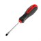 Отвертка MATRIX Fusion SL5,0*75мм CrV 3-х компонентная рукоятка AntiSlip 11417 - фото 56894