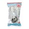 Сифон AQUANT для мойки 3 1/2*40 с круглым переливом и гибкой трубой 40*40/50 белый B0139БЕЛ-20PS - фото 57906