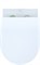 Унитаз ГРАНДФАЯНС подвесной безободковый, с крышкой дюропласт микролифт SM9320 - фото 64507