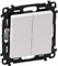 Переключатель LEGRAND DIY VALENA Life белый 2-х кл 752408 - фото 68494