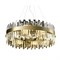 Люстра TEKAVIZE BLK D600H250 16xE14 IRON+CRYSTAL 156-19558 - фото 69658
