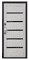 Дверь металлическая Гарда Муар Лиственница мокко Царга (860мм) правая - фото 8764