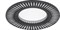 Светильник Gauss Aluminium AL014 Круг. Черный/Хром, Gu5.3 - фото 88255