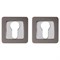 Накладка PUNTO под цилиндр ET QR GR/CP-23 графит/хром - фото 88944