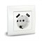 Розетка UNIT VITA 1-я с/у з/к 16А +2 USB 5V 2.1A, белый 280300445 - фото 93505