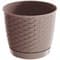 Горшок цветочный RATOLLA ROUND мокка DRLO300-7529U - фото 9489