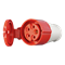 Розетка SIRIUS 225 3Р+РЕ+N 32А 380В IP44 - фото 95550
