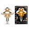 Лампа GAUSS LED Filament BD160 8W 330Lm 2400К Е27 gray flexible 162802008 - фото 95753