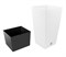 Горшок цветочный RATO SQUARE белый DRTS325-S449 - фото 98879