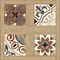 Керамогранит CERSANIT Florence 42*42 узоры, многоцветный FL4R452D-69/16101 - фото 99332
